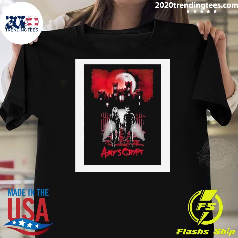 Premium Amyscrypt Halloween Print 2024 T-shirt