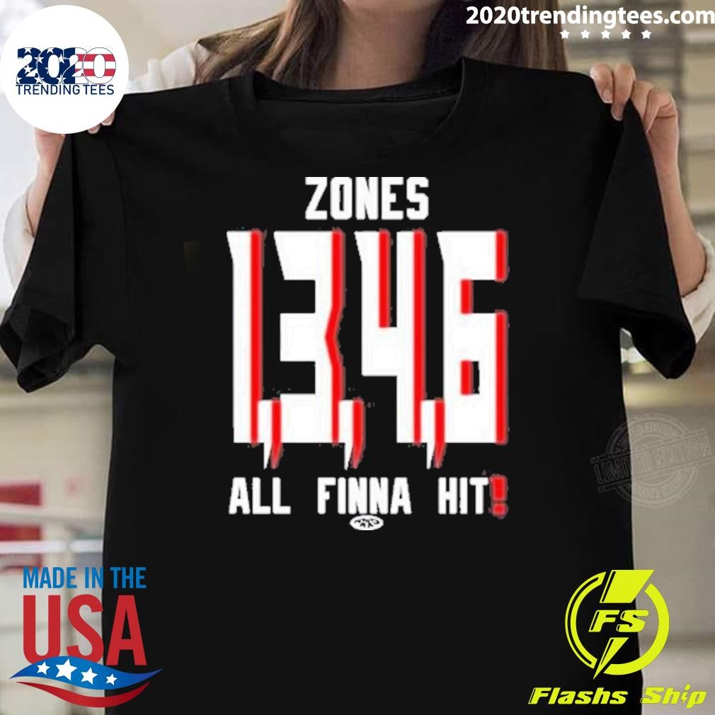 Premium Atl Hoe Zones 1346 All Finna Hit T-shirt