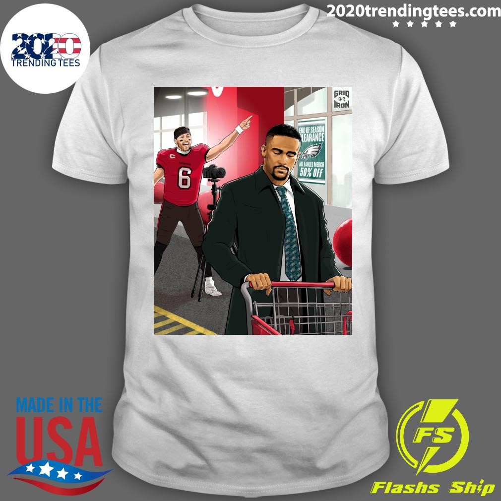 Premium Baker Sends Jalen Hurts And The Eagles Packing To The Offseason T-shirt