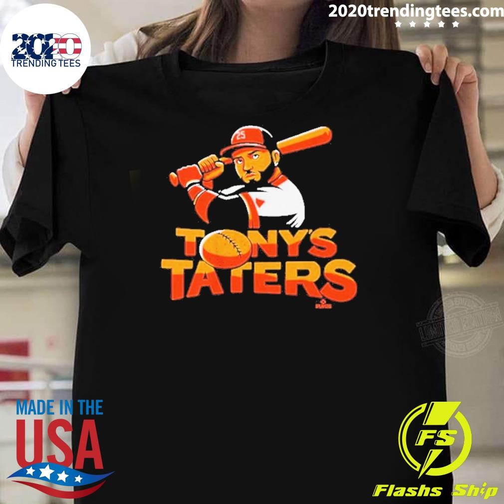 Premium Baltimore Orioles Anthony Santander Birdland Tony Taters 2024 T-shirt