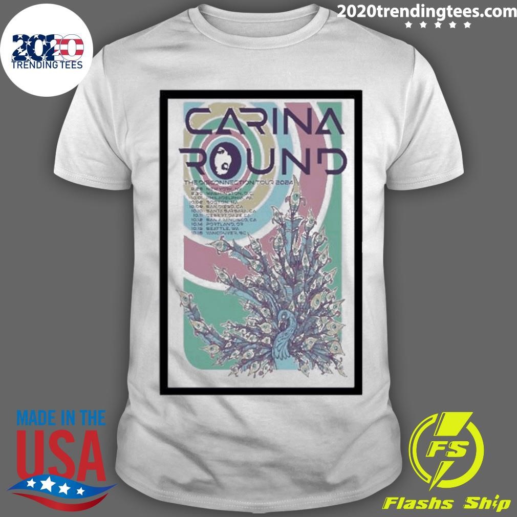 Premium Carina Round The Disconnection Tour 2024 Poster T-shirt