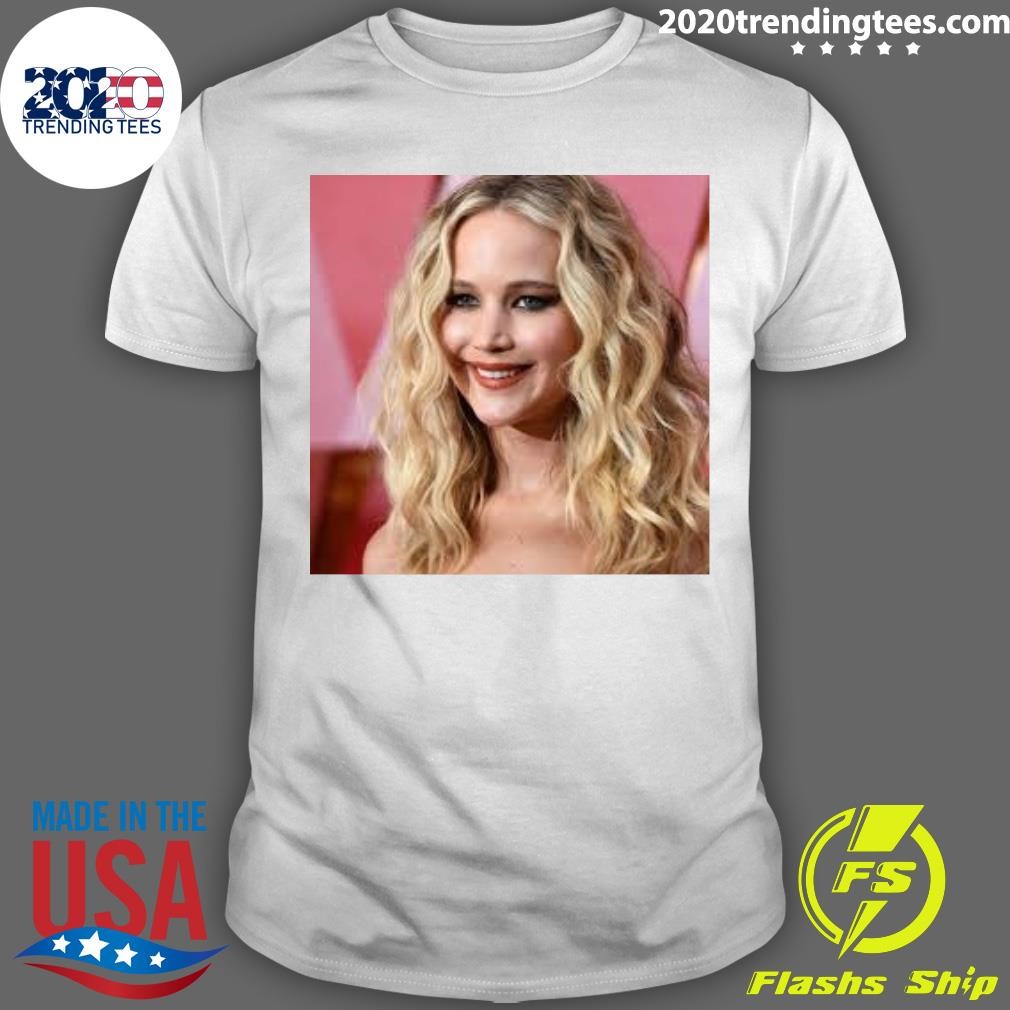 Premium Celebrity Jennifer Lawrence T-shirt