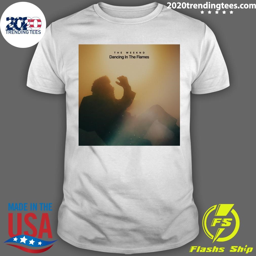 Premium Dancing In The Flames The Weeknd T-shirt