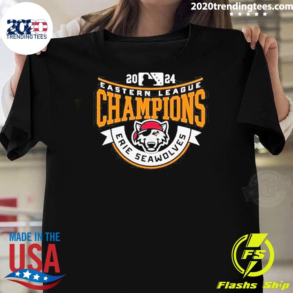 Premium Erie SeaWolves MLB Eastern League Champions 2024 T-shirt