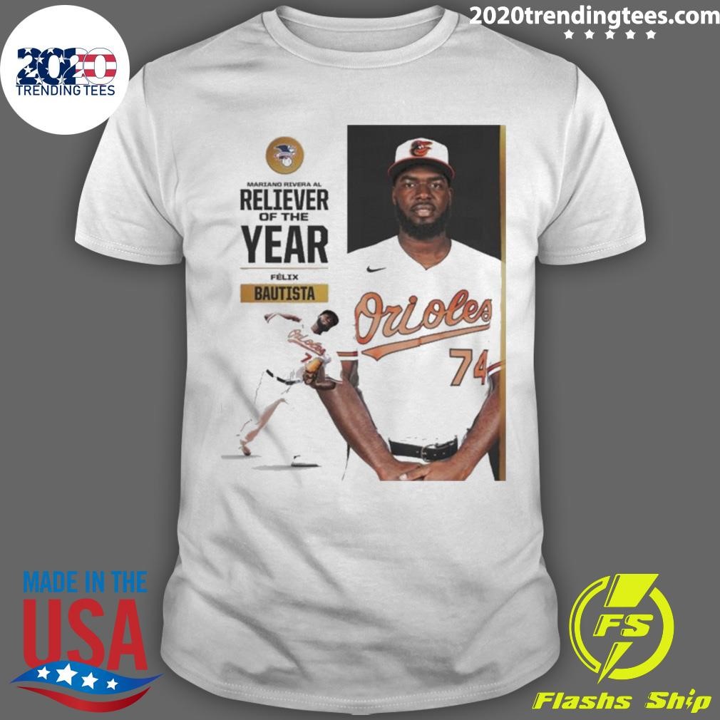 Premium Felix Bautista Mariano Rivera Al Reliever Of The Year 2024 T-shirt