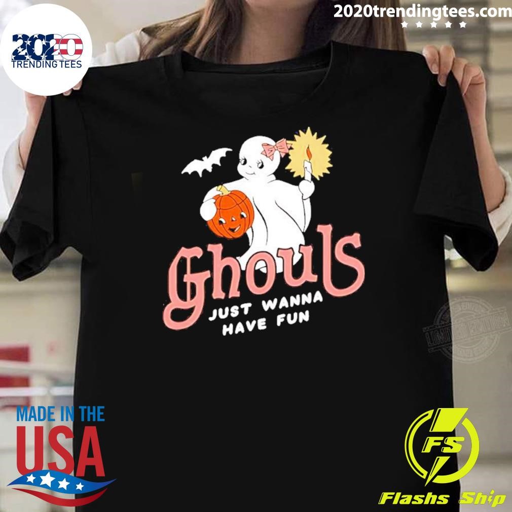 Premium Ghouls Just Wanna Have Fun Halloween T-Shirt