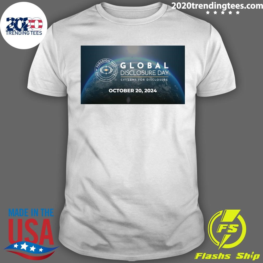 Premium Global Disclosure Day Citizens For Disclosure October 20, 2024 T-shirt