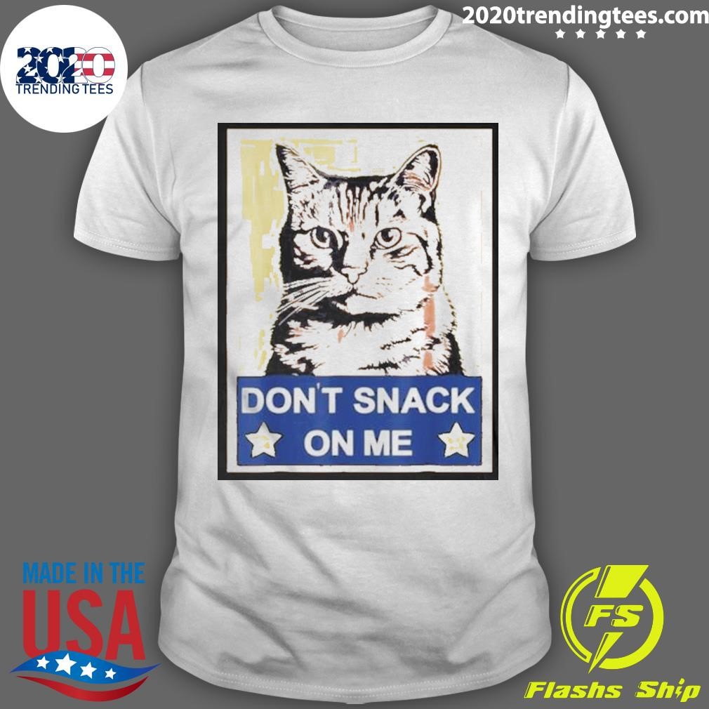 Premium Kamala Harris Cat Don’t Snack On Me 2024 T-shirt