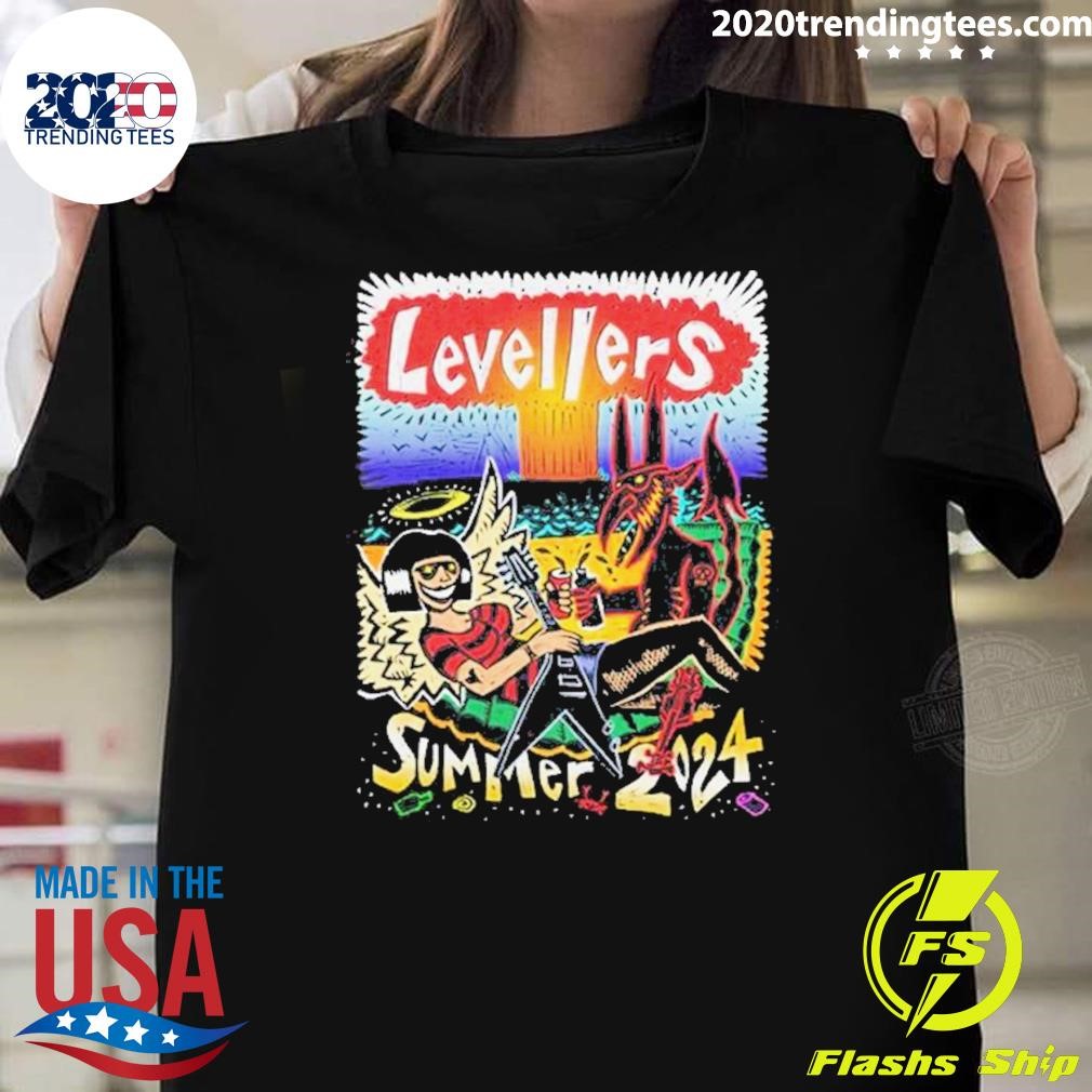 Premium Levellers TS Summer 2024 Tour Concert T-shirt