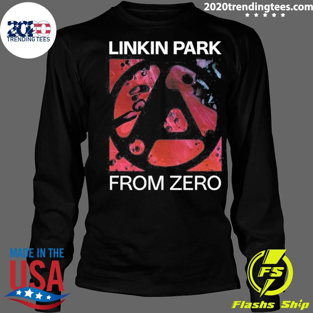 Premium Linkin Park From Zero Texture Black Concert T-shirt - 2020