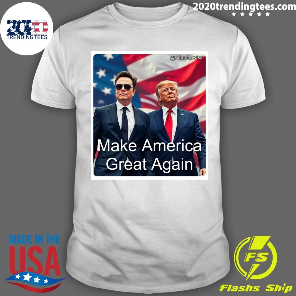 Premium Make America Great Again Trump and Elon Musk T-shirt