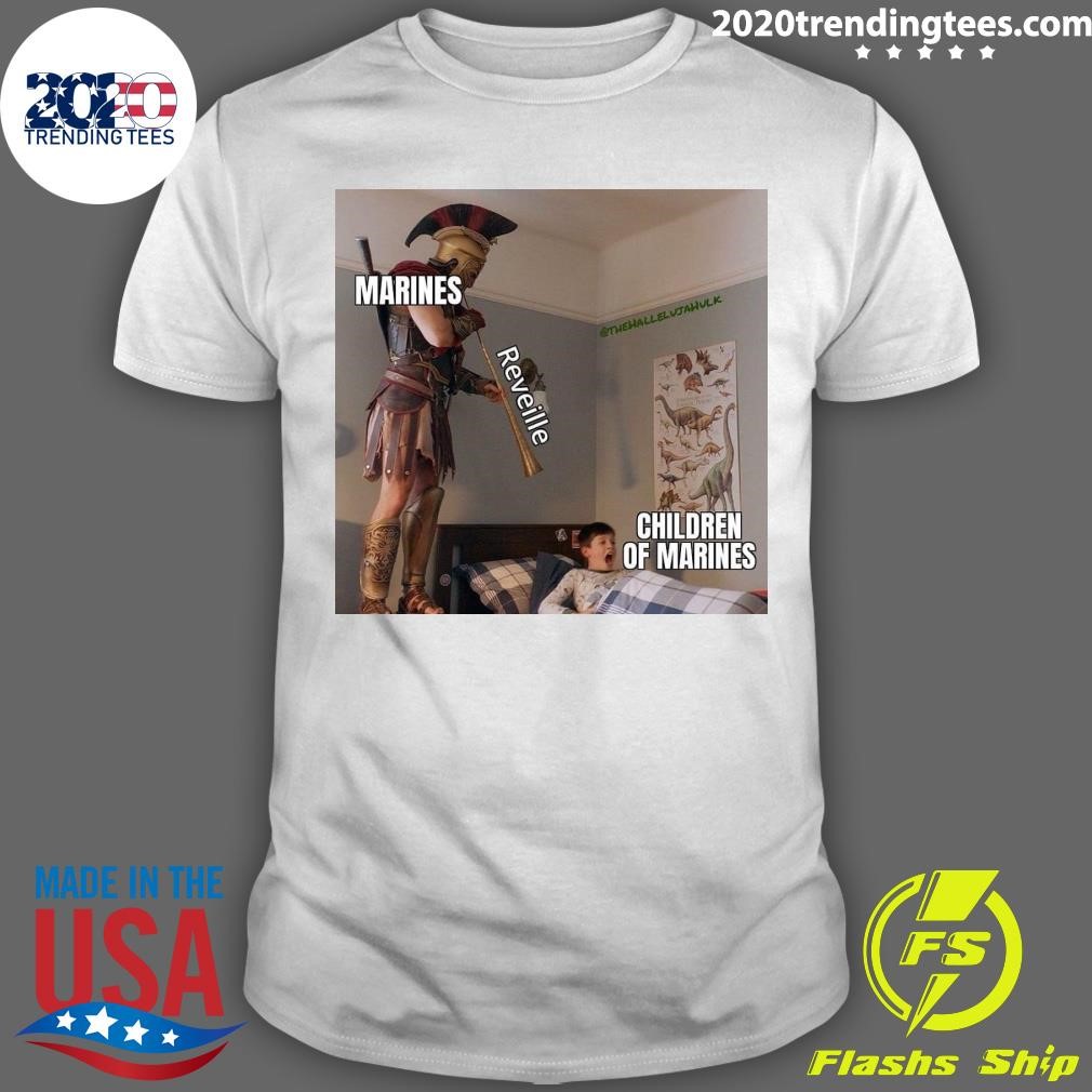 Premium Marines Reveille Children Of Marines T-shirt