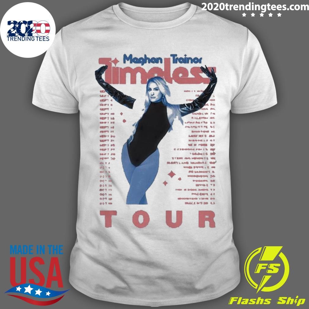 Premium Meghan Trainor Timeless Tour 2024 Concert Vintage T-shirt