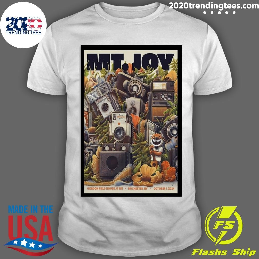 Premium Mt Joy Oct 1 2024 Gordon Field House, Rochester, Ny Tour T-shirt