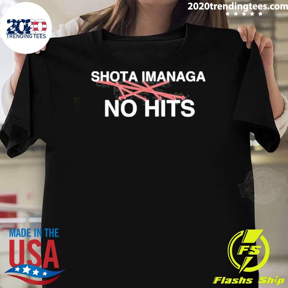 Premium Obvious T-shirts Shota Imanaga No Hits T-shirt