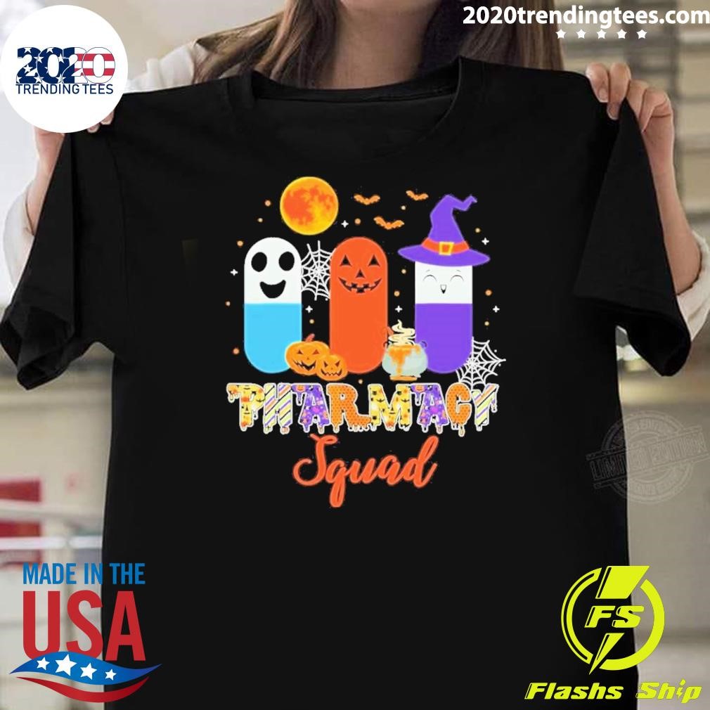 Premium Pharmacy Pharmacist Squad Halloween T-shirt