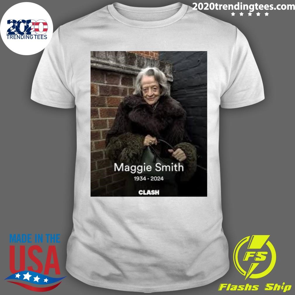 Premium RIP Maggie Smith 1934-2024 T-shirt