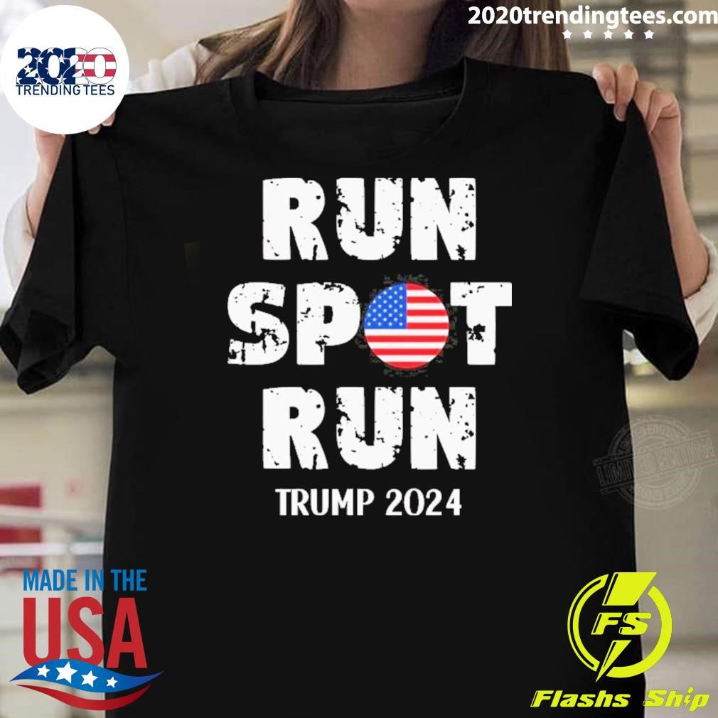 Premium Run Spot Debate Trump 2024 T-shirt