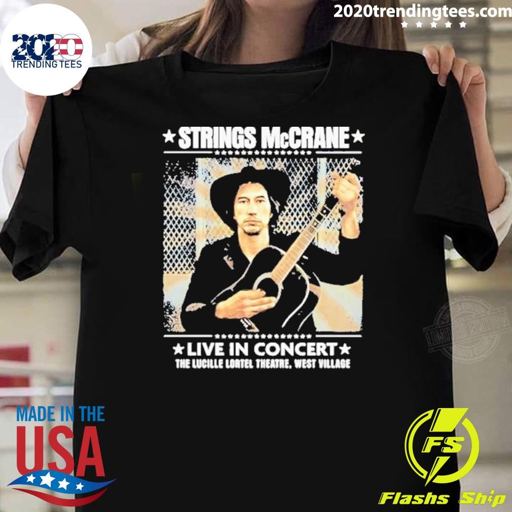 Premium String McCrane Hold On To Me Darling Live In Concert 2024 T-shirt