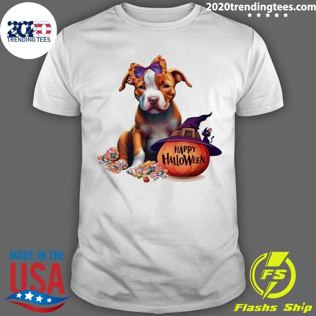 Premium Sweet Little Halloween Puppy T-shirt