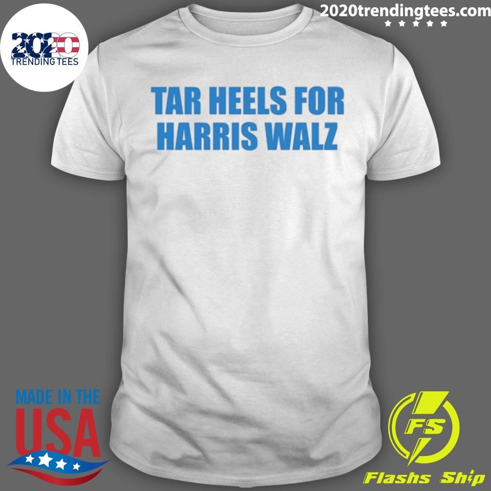 Premium Tar Heels For Harris Walz 2024 T-Shirt