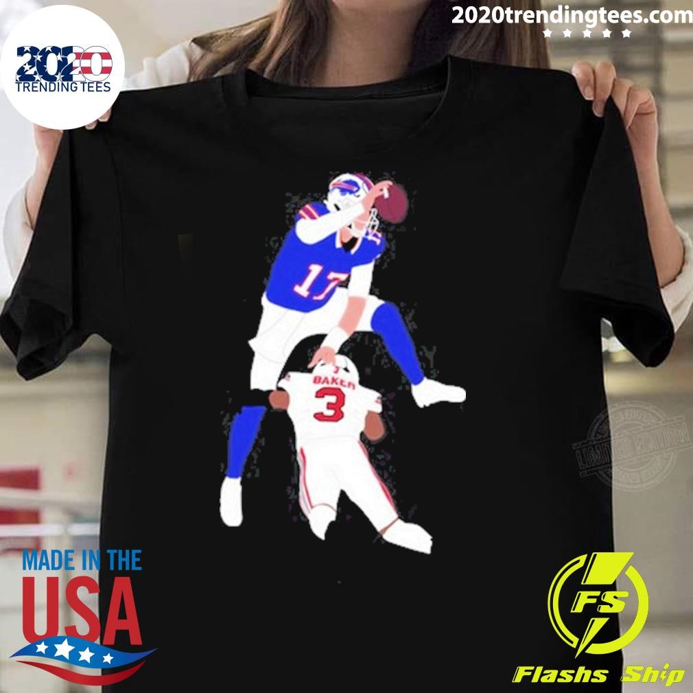 Premium The Most Overrated Qb Josh Allen And Baker T-shirt