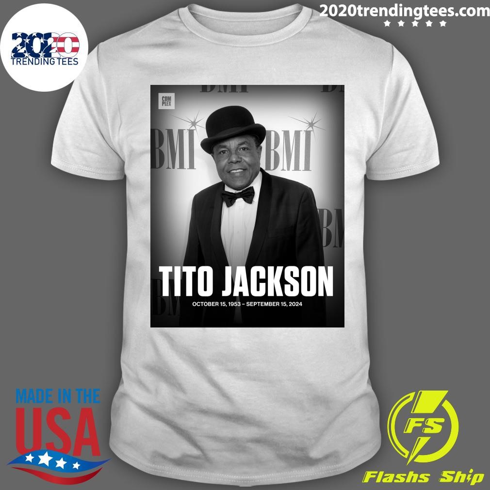 Premium Tito Jackson October 15, 1953-september 15, 2024 T-shirt