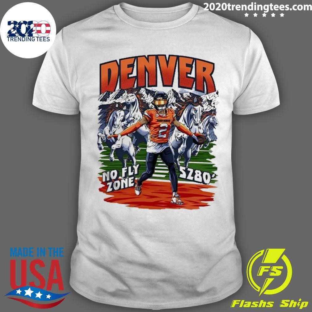 Premium Von Miller Denver No Fly Zone 5280 T-Shirt