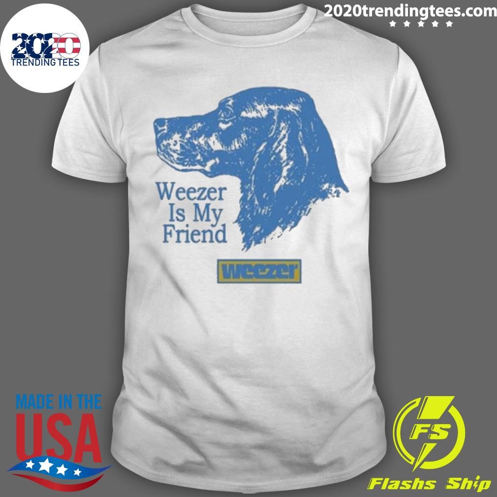 Premium Weezer Is My Friend Summer Tour 2024 T-shirt