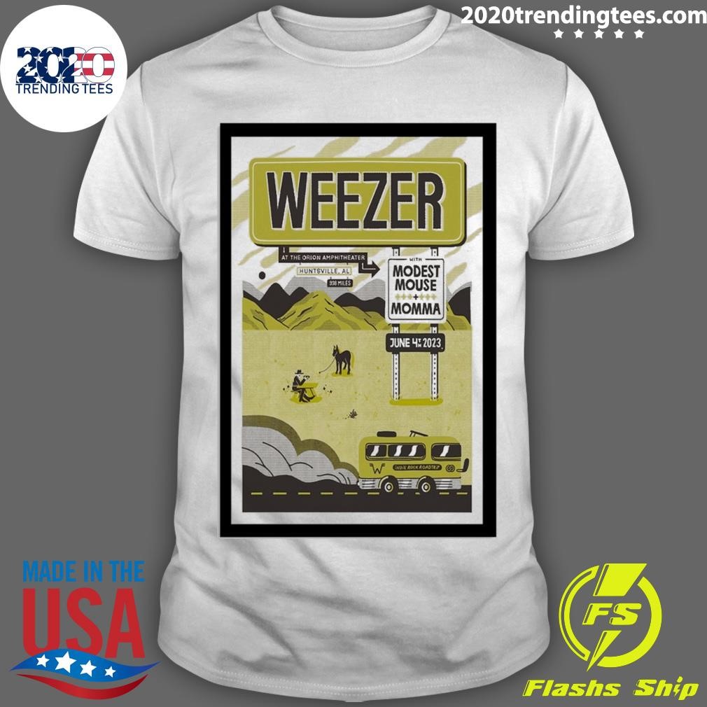 Premium Weezer Tour 2023 The Orion Amphitheater T-shirt