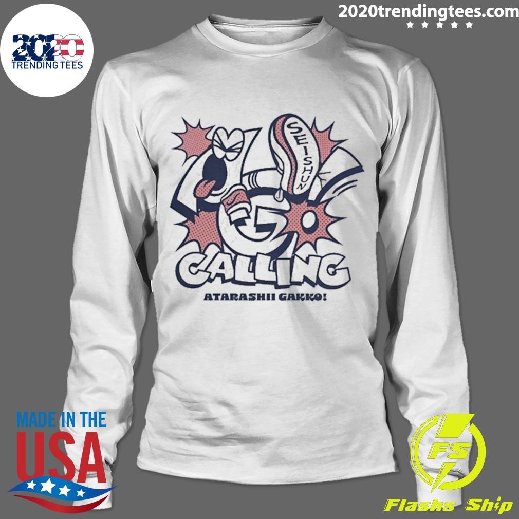 Top Atarashii Gakko AG! Calling Pop Art 2024 Tour T-shirt