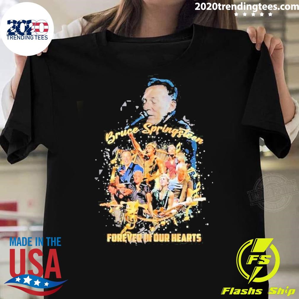 Top Bruce Springsteen Forever In Our Hearts 2024 T-shirt