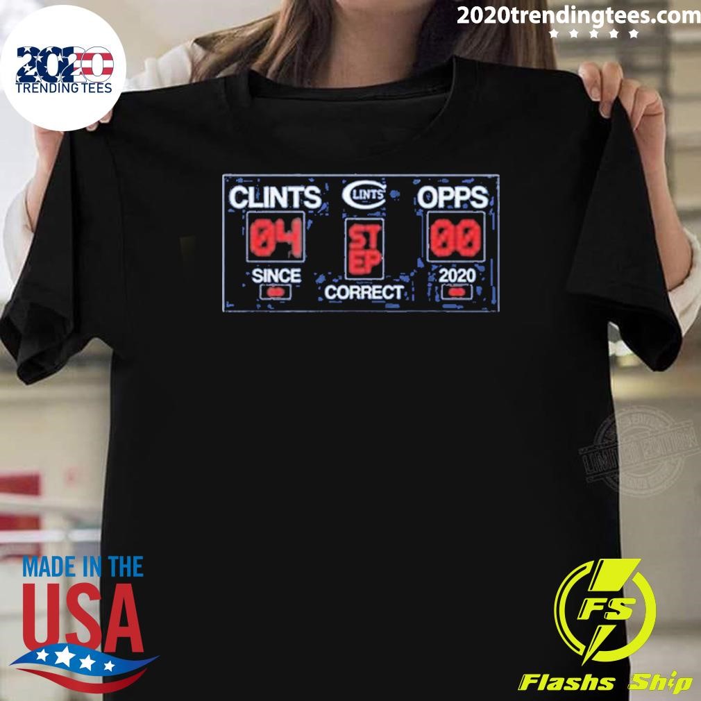 Top Clints Scoreboard T-shirt