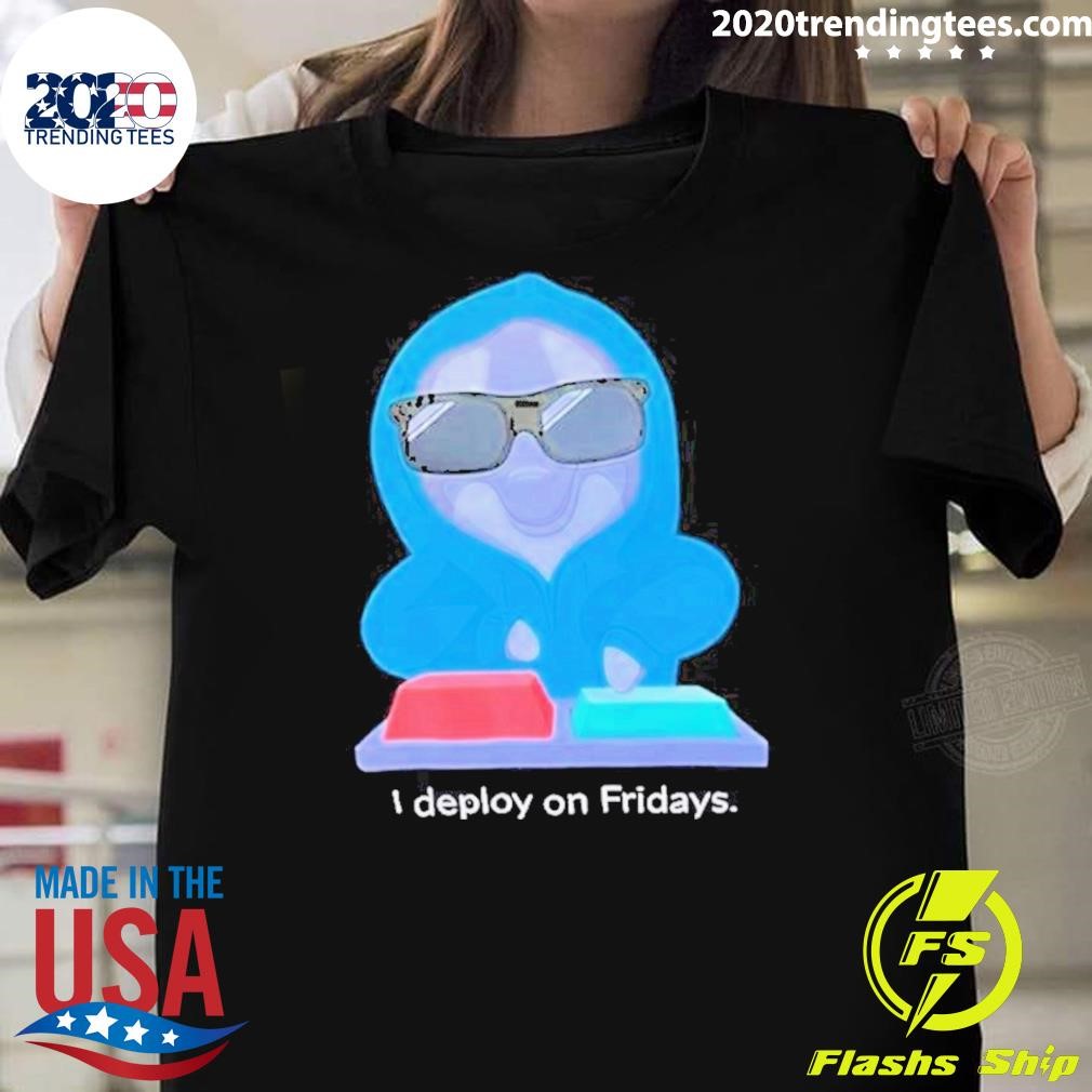 Top Dolphin I Deploy On Friday 2024 T-shirt