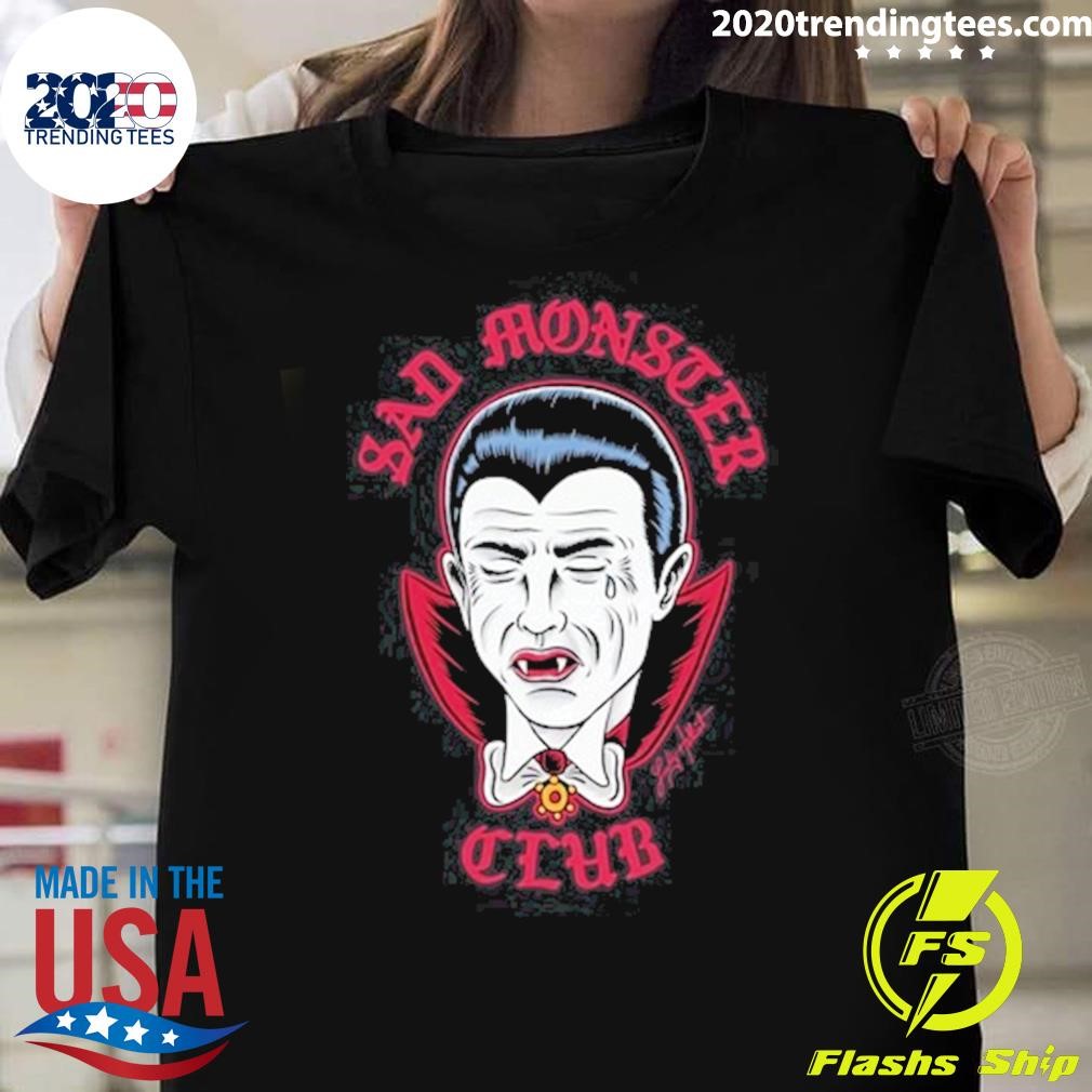 Top Dracula Sad Monster Club T-shirt