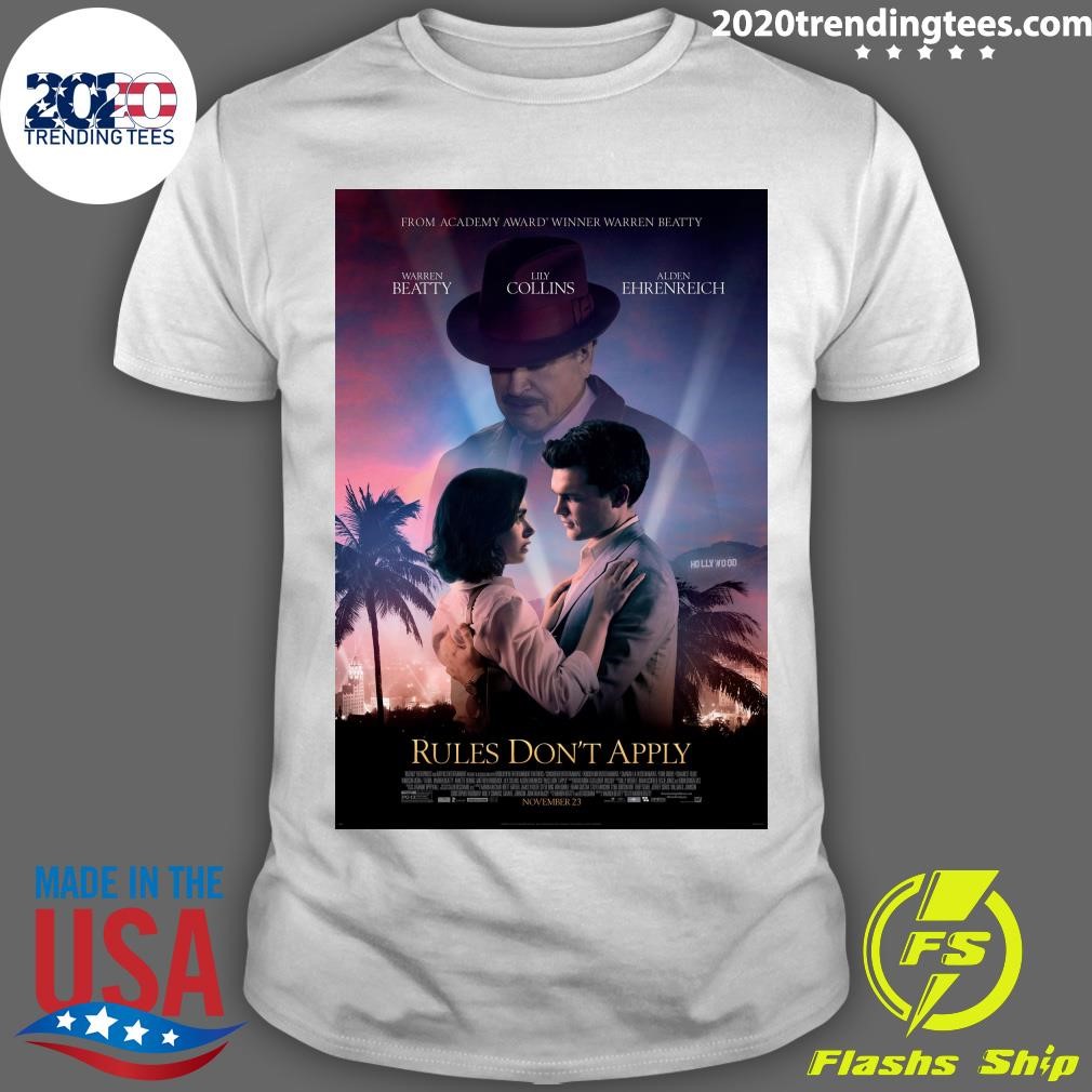 Top From Academy Award Winner Warren Beatty Rules Don't Apply November 23 T-shirt