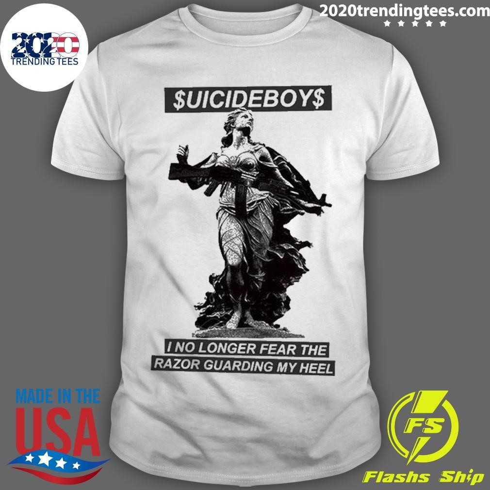 Top G59 X Tape B Suicideboys Guarding My Heel Vintage T-shirt