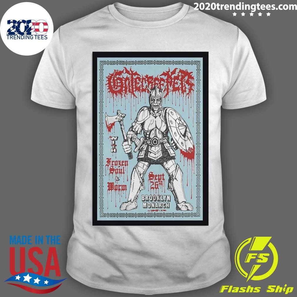 Top Gatecreeper Brooklyn Monarch New York, NY September 26, 2024 Tour T-shirt