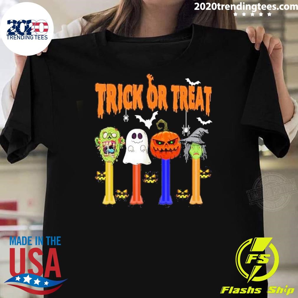 Top Halloween Dispensers Trick Or Treat 2024 T-shirt