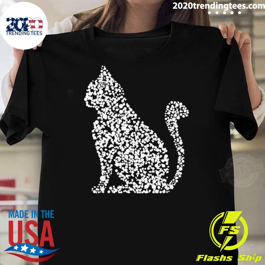 Top Happy Dot Day Cat Lover 2024 September 15th Polka Dot T-Shirt