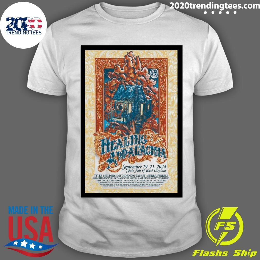 Top Healing Appalachia September 19-21 2024 State Fair Of West Virginia T-shirt