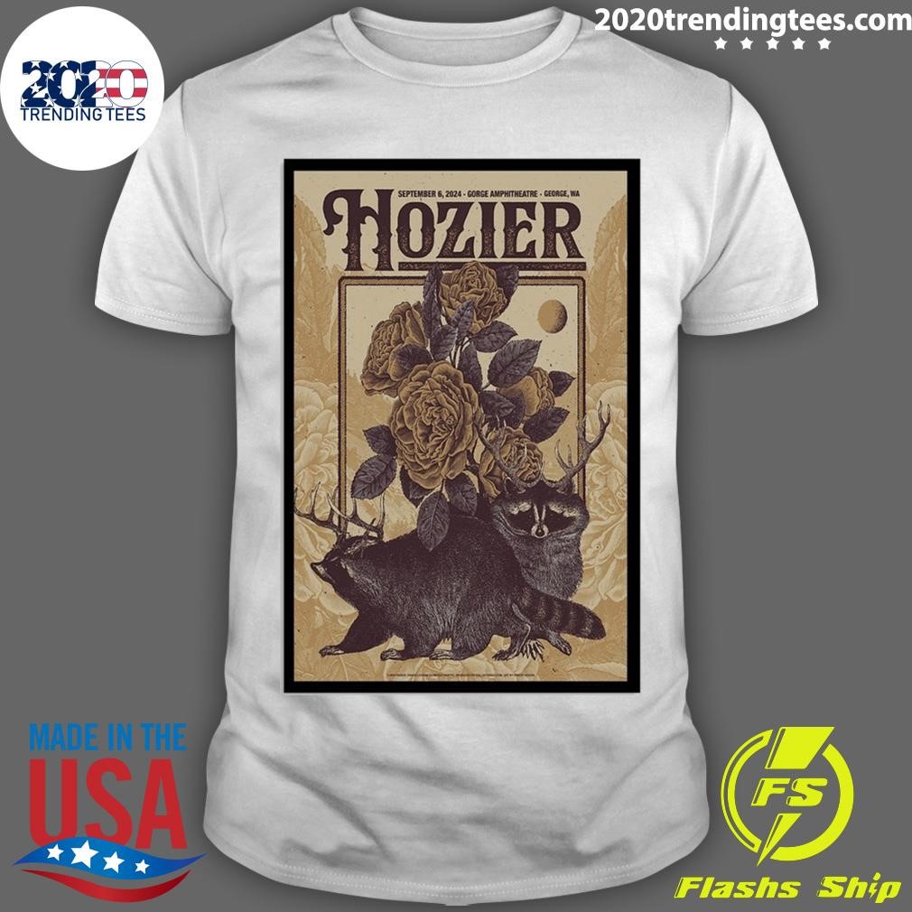 Top Hozier Gorge Amphitheatre on George, WA Sep 6, 2024 Poster T-shirt