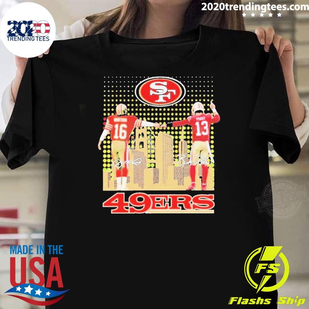 Top Joe Montana And Brock Purdy 49ers 2024 T-shirt