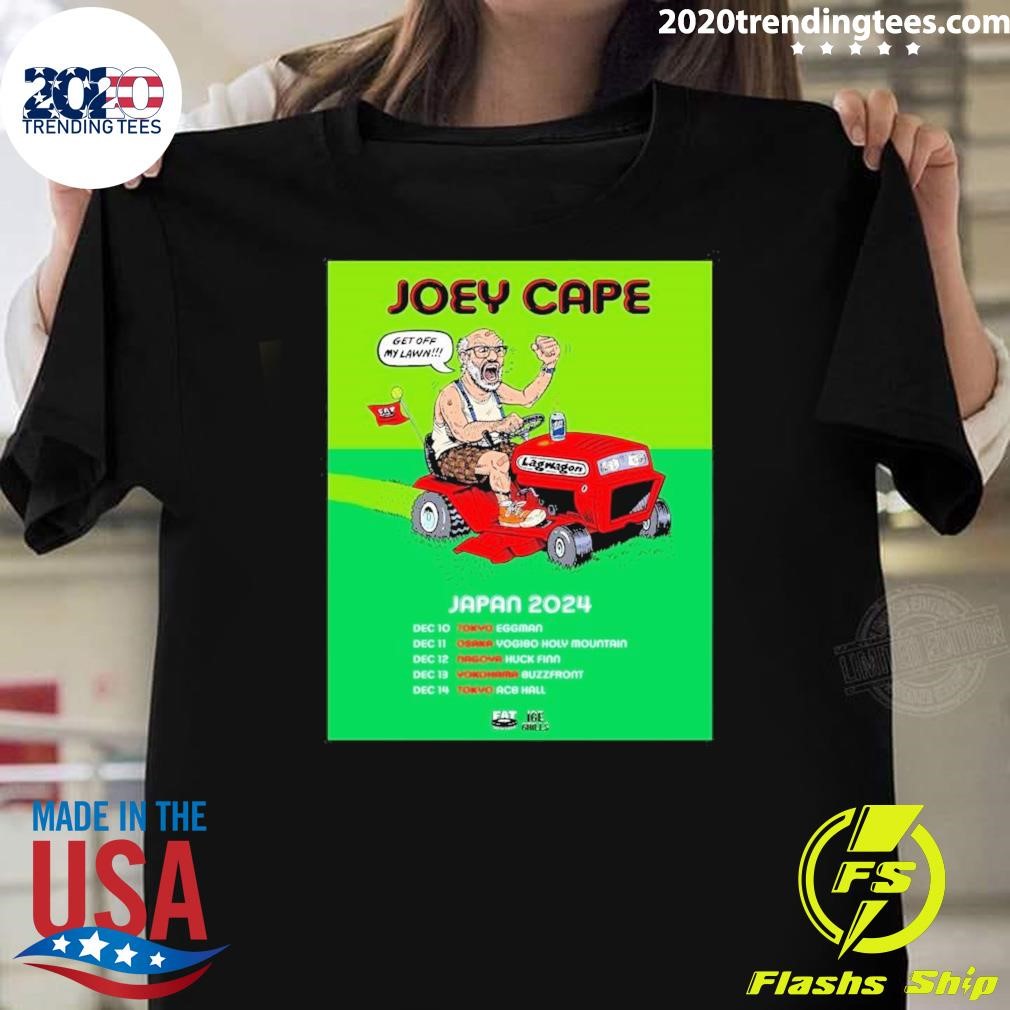 Top Joey Cape Lagwagon Tour In Japan 2024 T-shirt