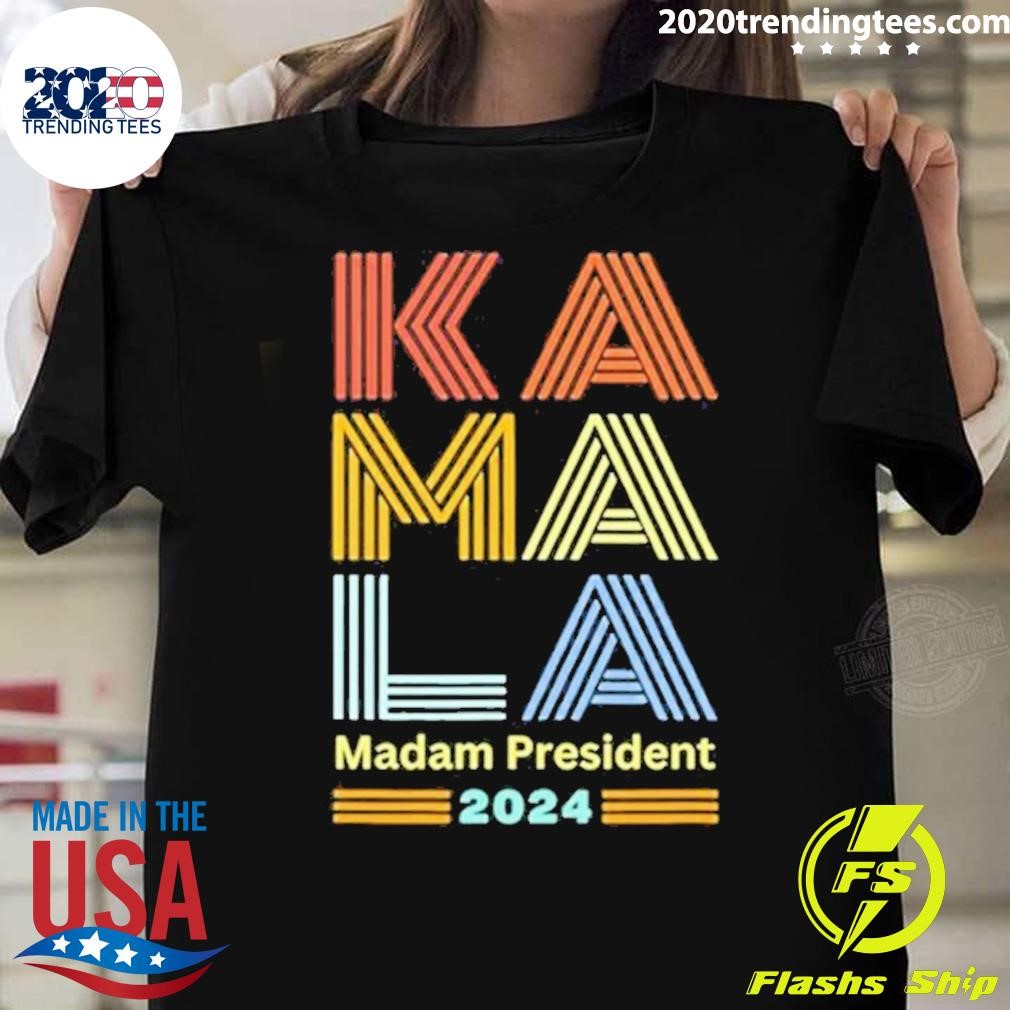 Top Kamala Madam President 2024 T-shirt