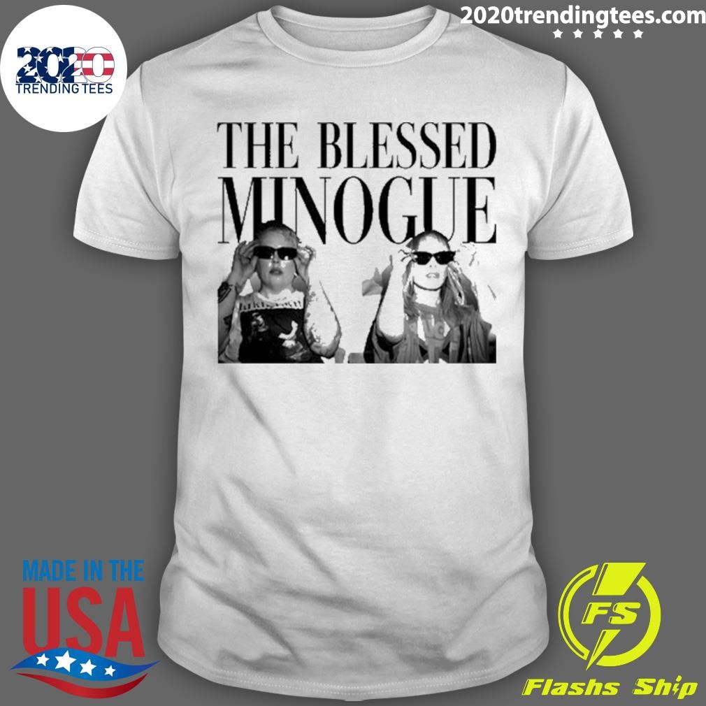 Top Kylie The Blessed Minogue Photo T-shirt