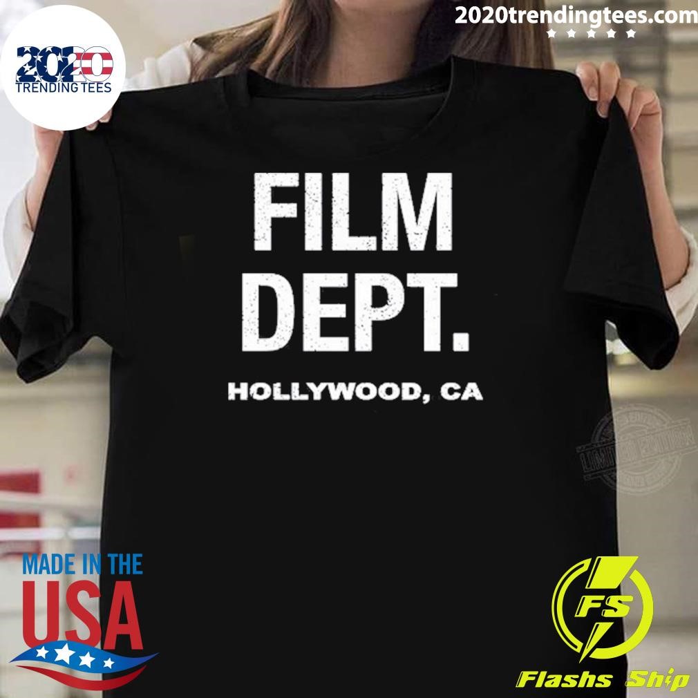 Top Limited Nightclap Film Dept Hollywood T-Shirt