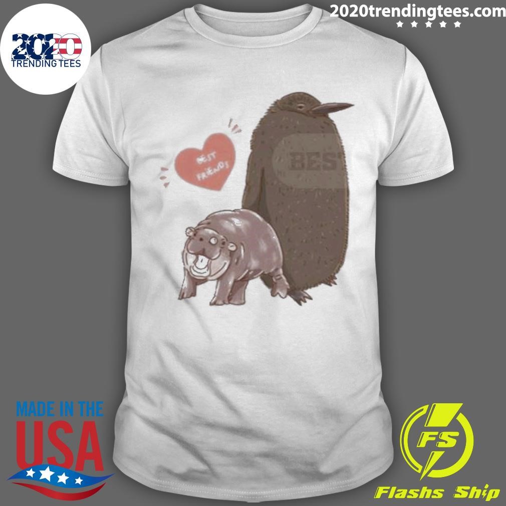 Top Moo Deng Vs Pesto Best Friends 2024 T-shirt