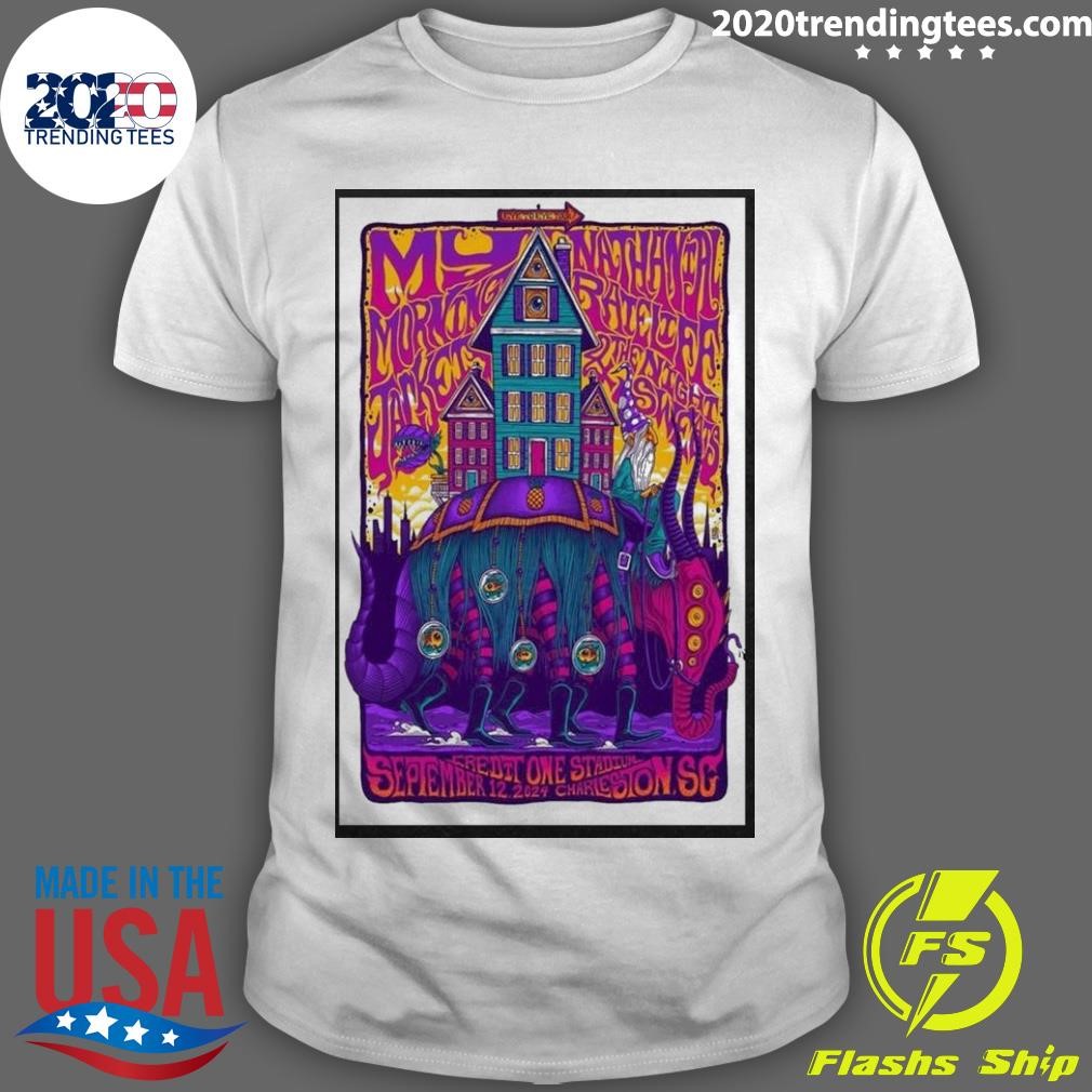 Top My Morning Jacket At Credit One Stadium In Charleston, Sc On September 12 2024 Poster T-Shirt