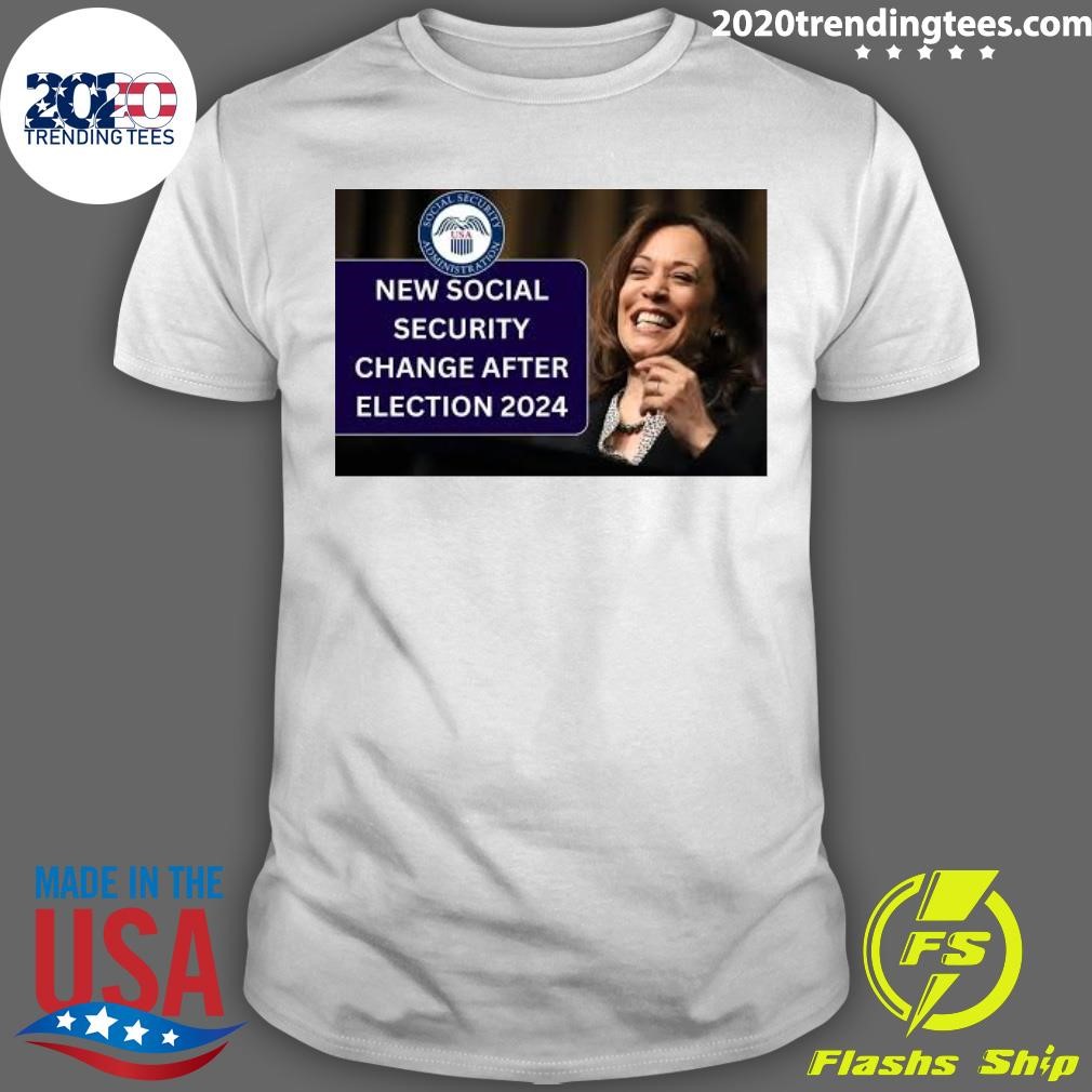 Top New Social Security Change After Election November 2024 T-Shirt